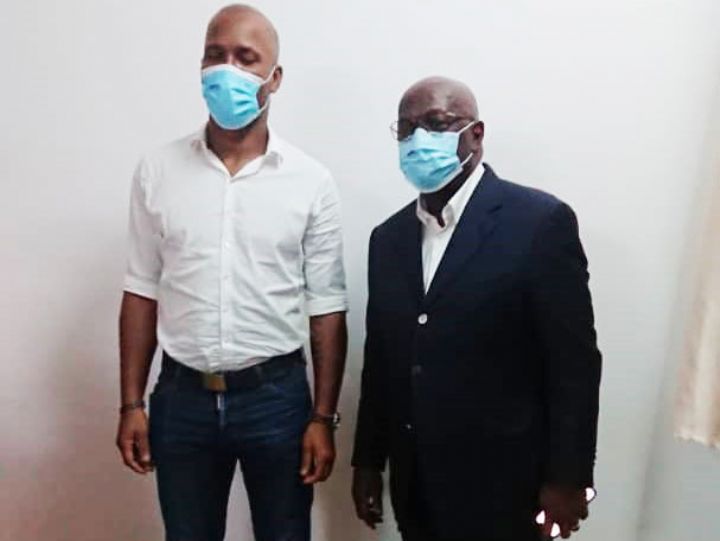 Election du Président de la CAF en mars 2021: le candidat Jacques Anouma reçu par Didier Drogba à son QG de Campagne