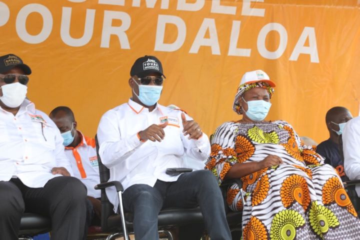 Lancement de la campagne pour les législatives à Daloa : Mamadou Touré confie la victoire du Rhdp aux jeunes et aux femmes