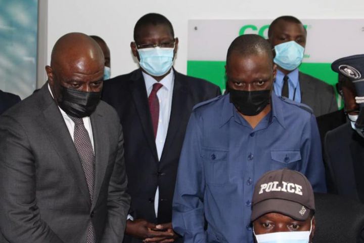 Vidéo-verbalisation: une délégation gouvernementale visite les installations du centre de gestion intégrée à Abidjan