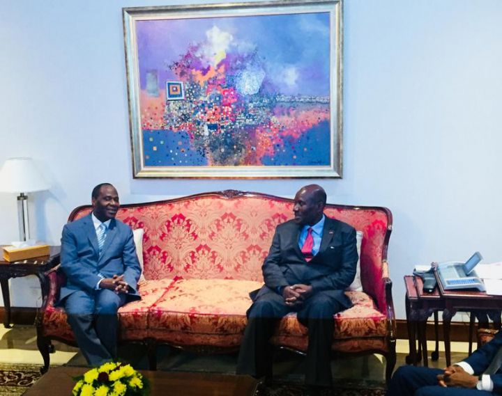 Une délégation des ordres des experts comptables de l’UEMOA reçue en audience par le vice-président