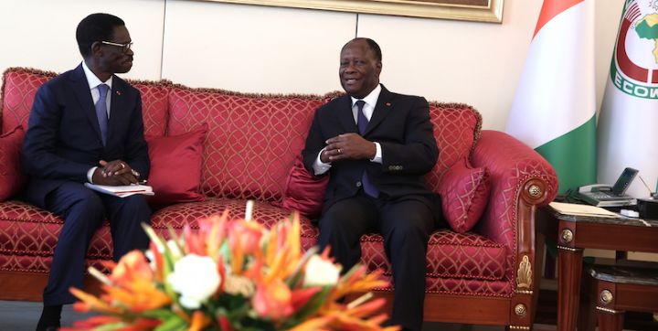 Le Chef de l’Etat a eu un entretien avec le Président de la BOAD