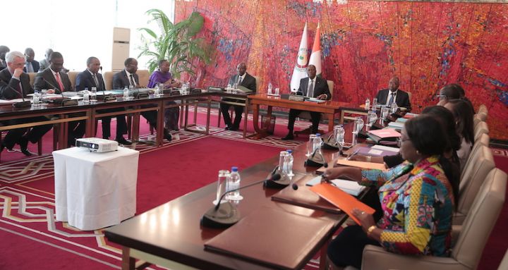 Le Chef de l’Etat a présidé un Conseil présidentiel sur la Santé