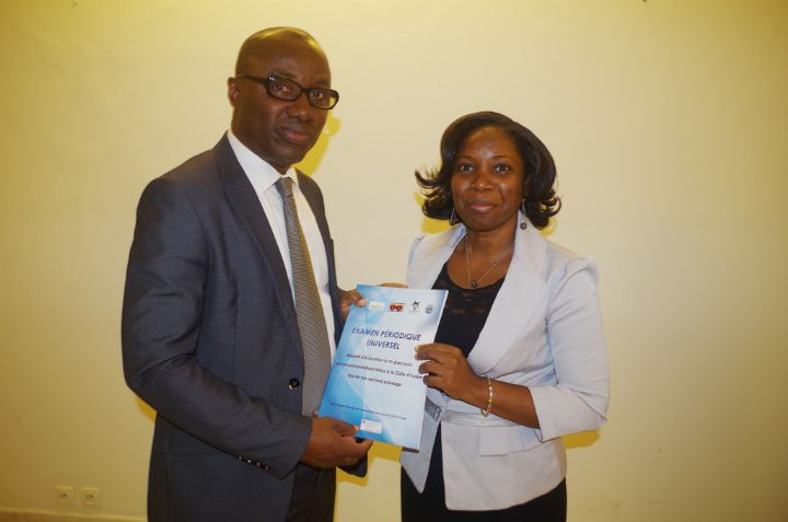 Examen périodique universel (EPU) : présentation du rapport d’évaluation à mi-parcours des recommandations faites à la Côte d’Ivoire