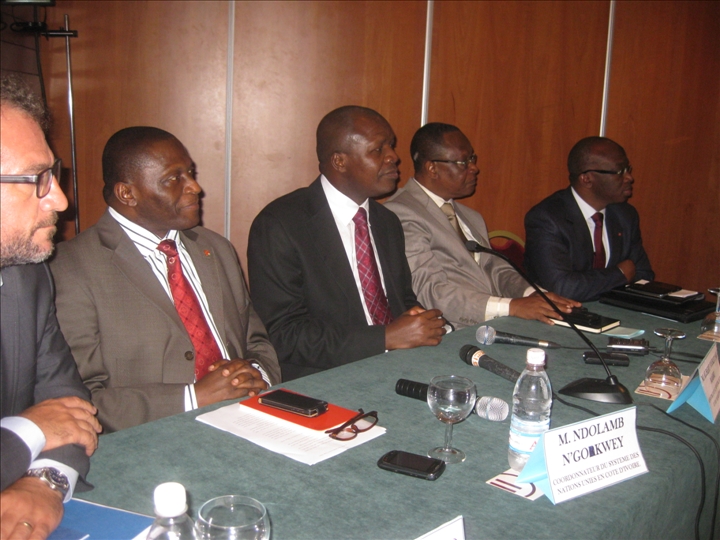 Plan National de Développement: le rapport national 2012 presenté aux  PTF