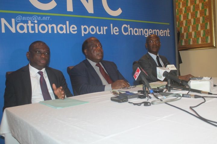 Présidentielle 2015/ Les candidats de la  CNC annoncent une marche  le 28 septembre devant la RTI et la CEI (conférence de presse)