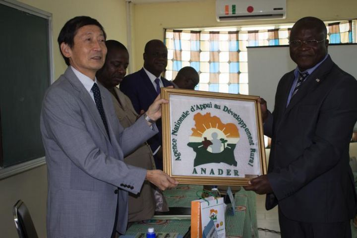 Coopération Ivoiro-japonnaise: Le CFMAG reçoit l’ambassadeur du Japon