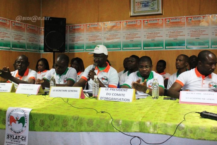 Trésor public / Célébration de la Journée du travailleur : Kalilou Camara Ibassoro (SG du SYLAT-CI) égrène les préoccupations des agents