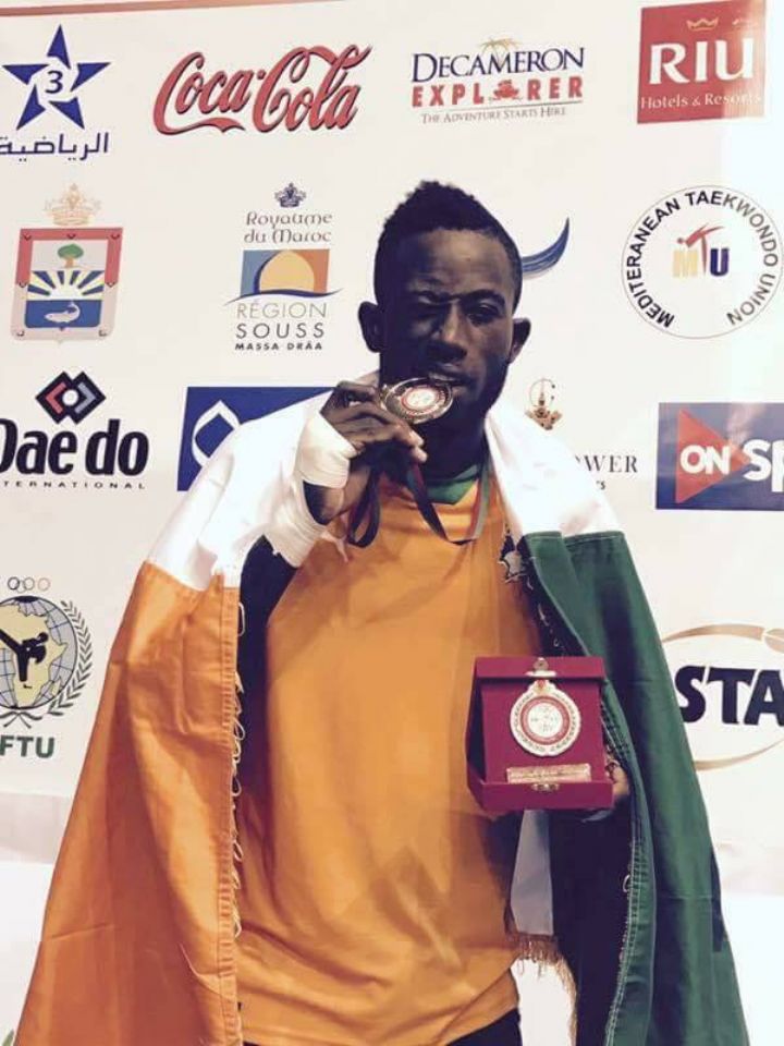 Cissé Cheick (Champion olympique) après son sacre à Agadir: « C’est toujours bien de récolter des médailles pour la Côte d’Ivoire »