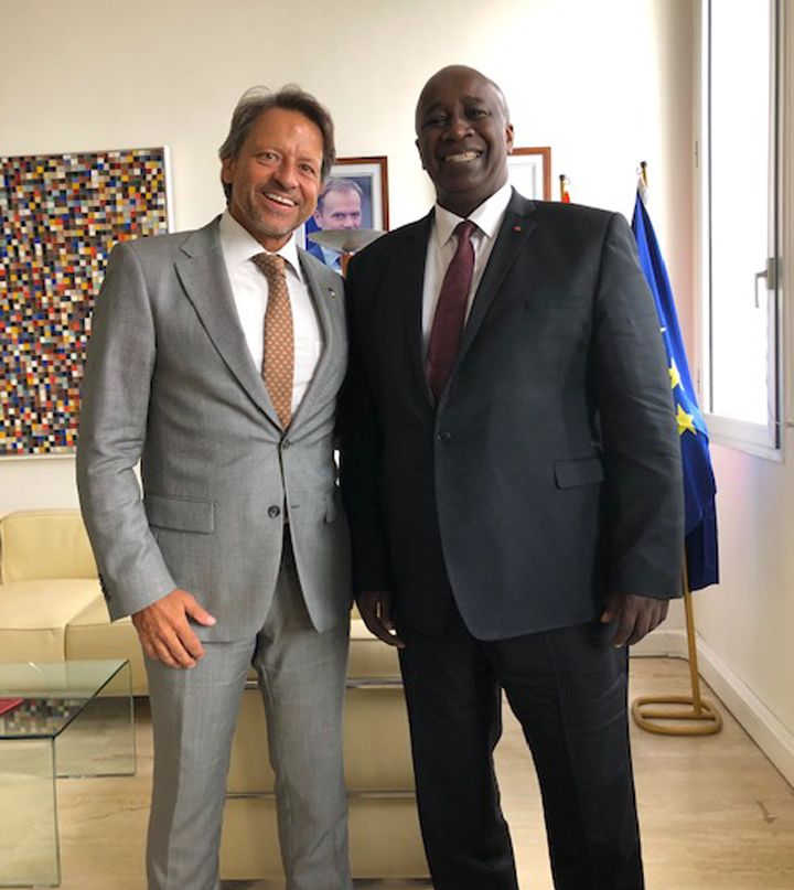 Le porte-parole des pays exportateurs de cacao rencontre le nouveau délégué de l’Union Européenne à Abidjan