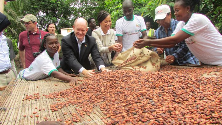 Coopération : Une délégation du Congrès américain en visite de travail en Côte d’Ivoire