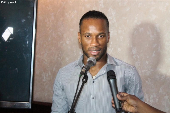 Eléphants : Drogba visite ses coéquipiers