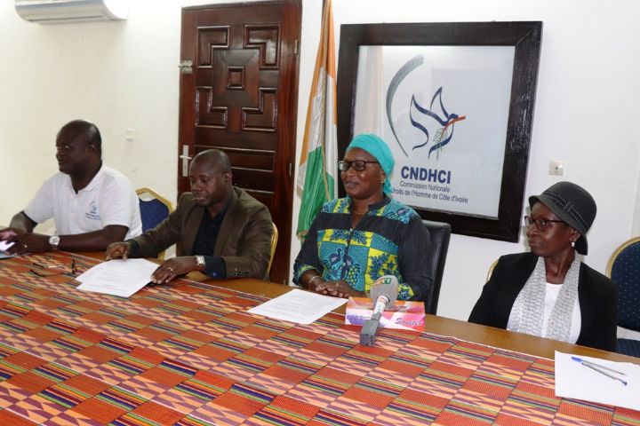 Election du 16 décembre: La CNDHCI  salue les efforts du gouvernement et dénonce les agissements de certains agents de la CEI