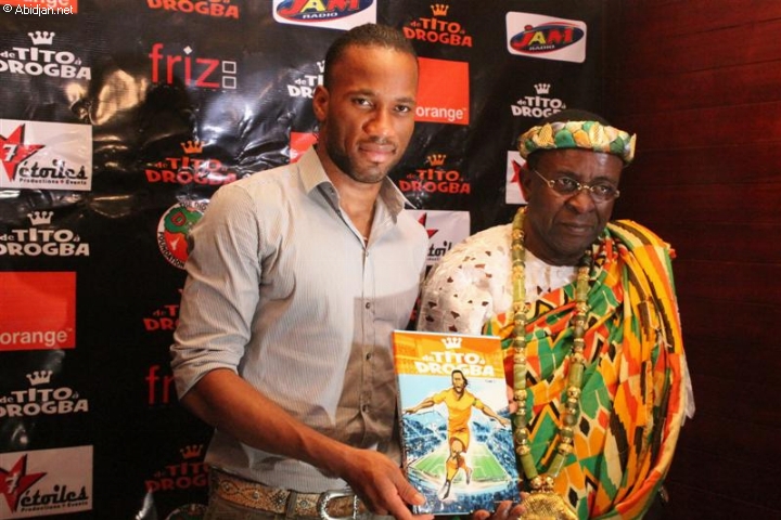 Littérature : Didier Drogba présente sa bande dessinée.