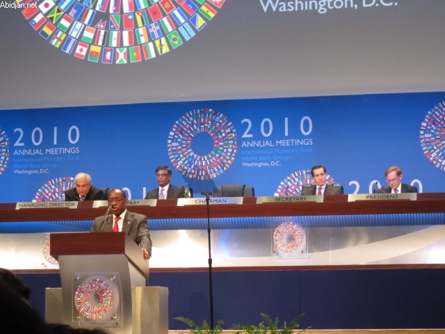 Assemblées annuelles du FMI et de la Banque mondiale: les travaux préparatoires ont débuté à Washington