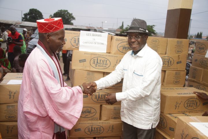 Mois de Ramadan/Conseil Régional du Worodougou: Le président Bouaké Fofana ‘’gâte’’ sa population