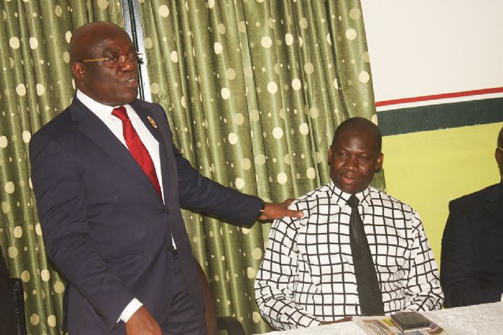 Recevant les membres du Bureau exécutif du Gepci, hier mardi, Denis Kah Zion, président du Groupe de presse