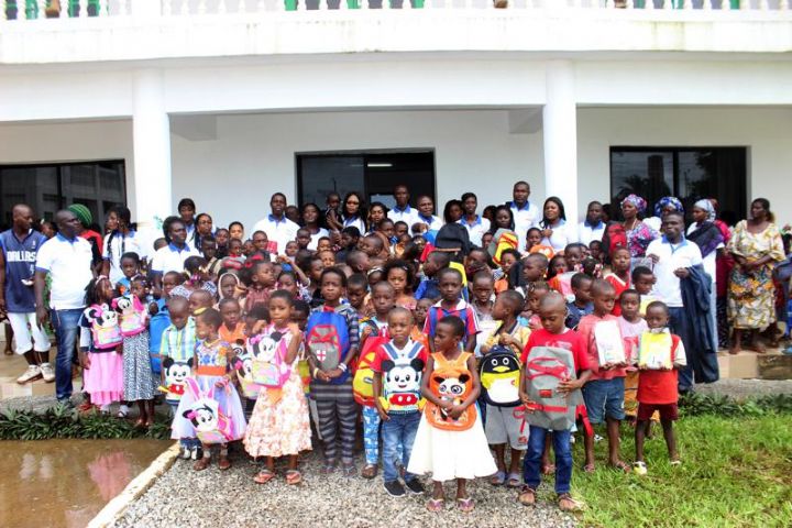 Grand-Lahou: Une Ong soulage plusieurs élèves