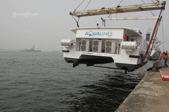 Transport public/ Exploitation du plan d’eau lagunaire d’Abidjan: mise à l’eau du bateau ‘’Lady Dominique’’