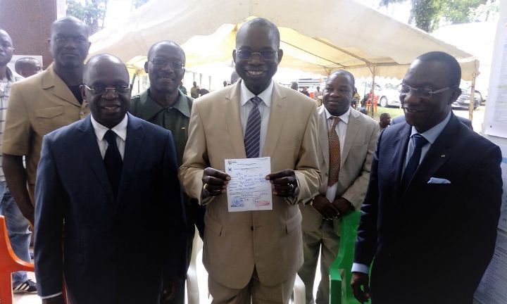 Régionales 2018: Koffi N’guessan «La Taille » a déposé son dossier à la CEI