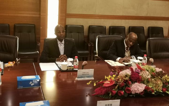 Mission du Ministre Adama Koné en Chine : Bank of China marque son accord pour ouvrir une agence en Côte d’Ivoire.