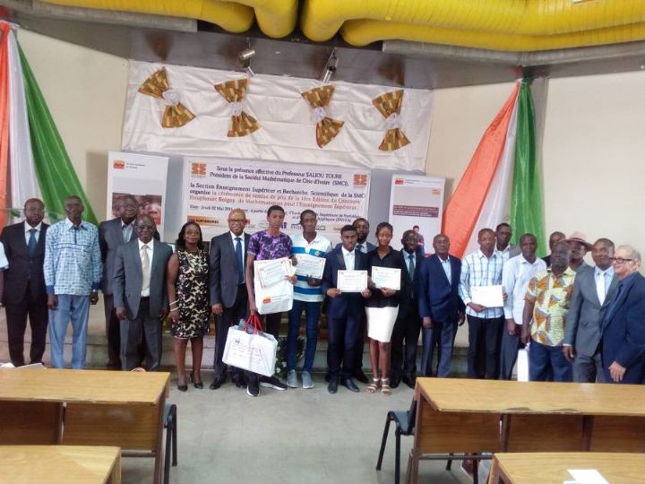 Concours Houphouët-Boigny de Mathématiques pour l’enseignement supérieur : Barry Tierno Hamadou Tahirou (IUA), Grand Prix