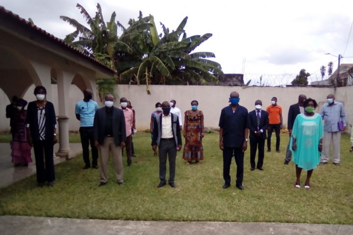 Une soixantaine de membres de la CSCI en formation pour la sensibilisation contre la COVID-19