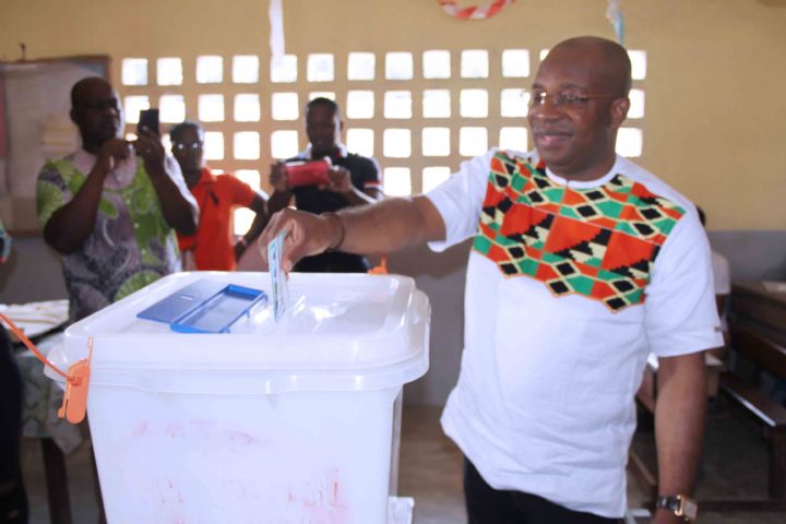 Elections municipales 2018: Siandou Fofana a voté