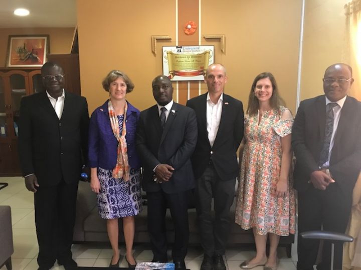 Coopération : l`Université Alassane Ouattara pour le renforcement du partenariat avec l`Ambassade des États-Unis