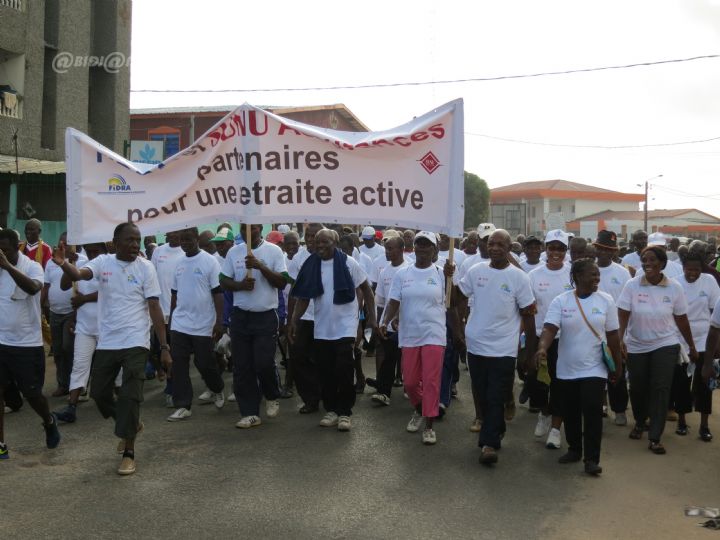 3ème édition de la Marche de la Santé FIDRA : 1000 personnes du troisième âge dans les rues de Yopougon