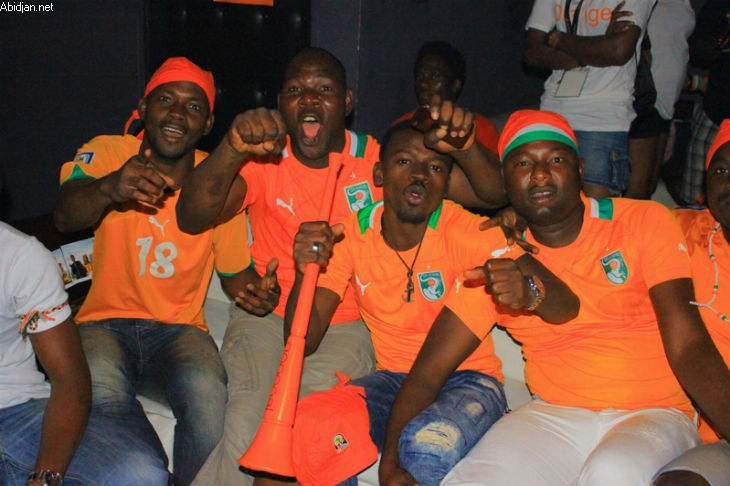 CAN-2012 : nuit de fête à Abidjan après la victoire des