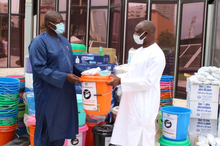 Lutte contre le COVID-19/ Le ministère des transports bénéficie du soutien de Quipux Afrique