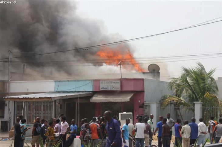 Incendie de 10 maisons à Marcory : Les familles de Zoro Marc et Eric Patron Sdf