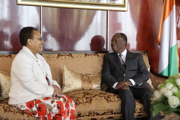 Le Chef de l’Etat a eu un entretien avec l’Ambassadeur d’Ethiopie en Côte d’Ivoire