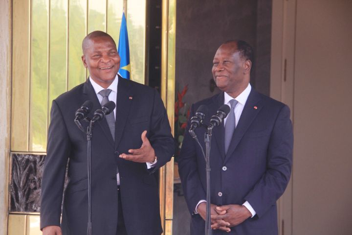 Centrafrique: le président Touadéra à Abidjan pour attirer les donateurs et rassurer