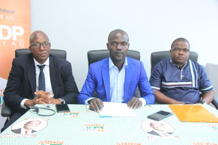 Déclaration Conjointe des Délégations et Coordinations Départementales  du RDR, du MFA et de l’UDPCI- Plateau