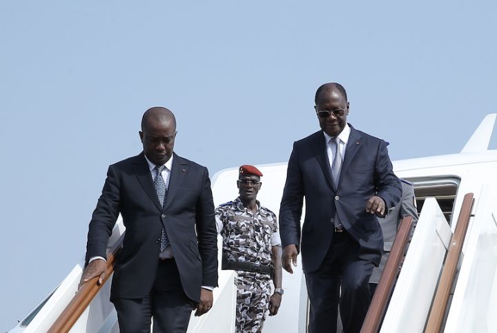 ﻿﻿﻿﻿Le Chef de l’Etat est arrivé à Accra