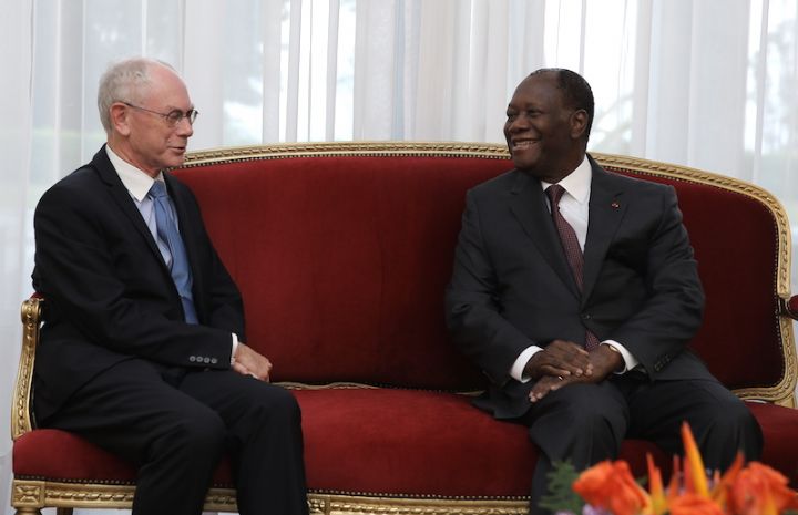 L’immigration et le terrorisme au centre d’une rencontre entre le Chef de l’Etat Alassane Ouattara et l’ancien président du Conseil Européen Van Rompuy