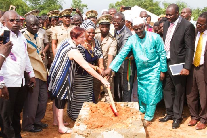 Secteur du vivrier : Le programme d’appui à la production vivrière et à la sécurité alimentaire rentre dans sa phase active avec la pose de la première pierre d’une usine dans le département de Bonoua