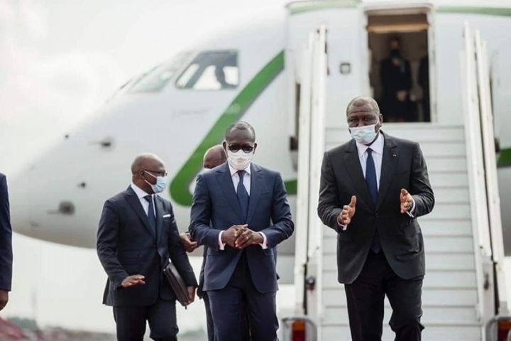 Décès du Premier ministre Hamed Bakayoko: les condoléances du président Patrice Talon au président Ouattara et aux Ivoiriens.