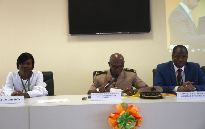 Trésor public ivoirien: Baobab, une plate-forme de suivi en ligne de dossiers, présentée au Nord