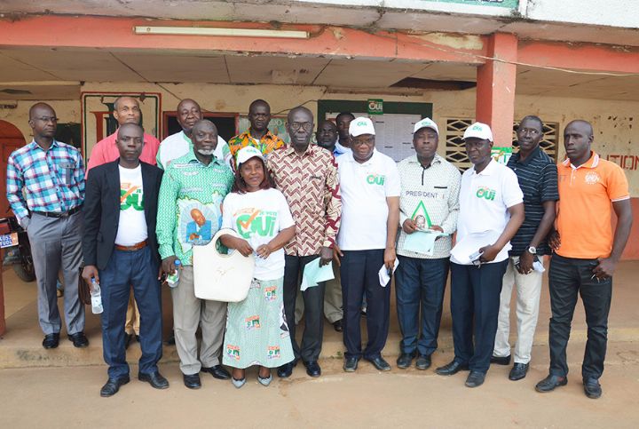 RDR/ Référendum: Les Écoles départementales de l’école du parti sur le terrain