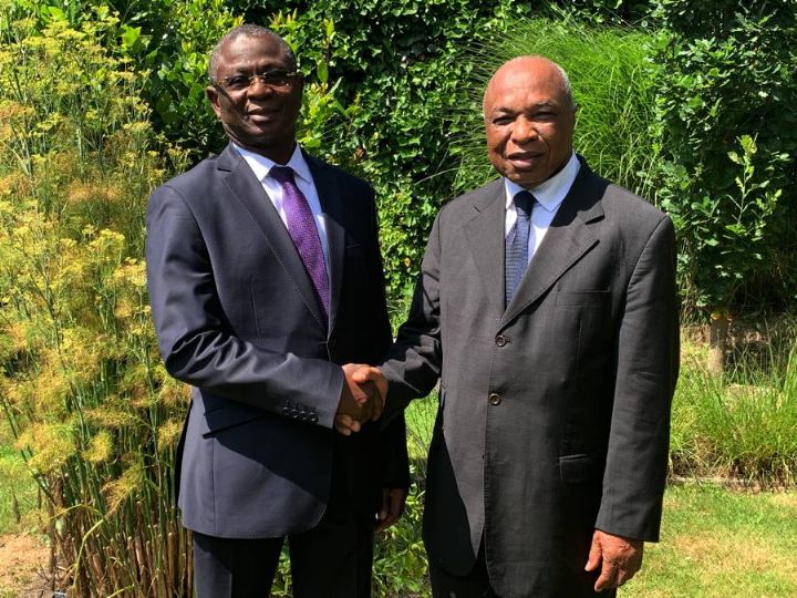 Rencontre Henri Konan Bédié et Laurent Gbagbo à Bruxelles