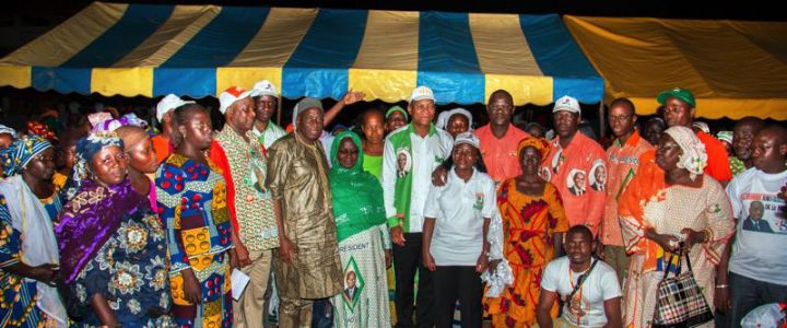 Présidentielles dans la Bagoué / face aux femmes et aux jeunes Bruno Koné: « Aidons Ouattara à nous aider »