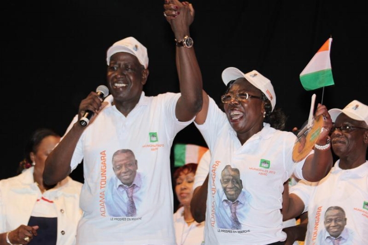 Abobo :  Adama Toungara dédie sa victoire à la population