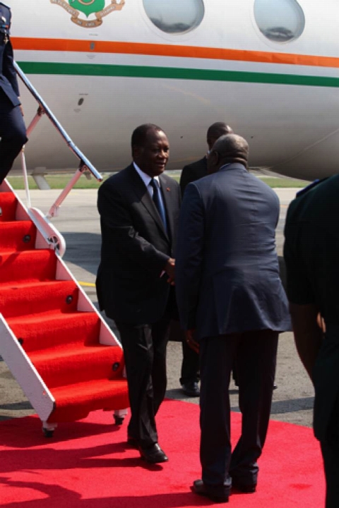 Investiture du Président John Dramani MAHAMA : Alassane Ouattara aux côtés du peuple du Ghana