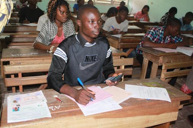 9 437 Candidats composent aux épreuves écrites du BAC à Yamoussoukro