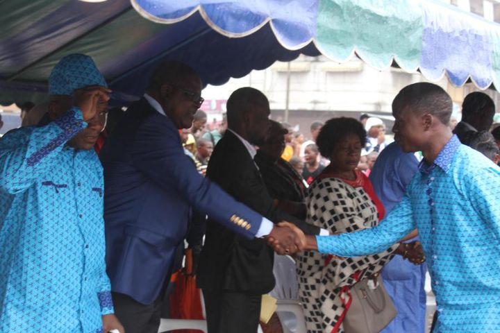 Cérémonie d’investiture des Présidents de jeunes et lancement des activités  de vacances 2015