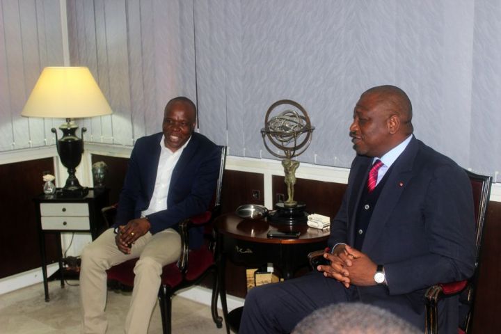 Musique/Femua 9:  Magic System chez Hamed Bakayoko