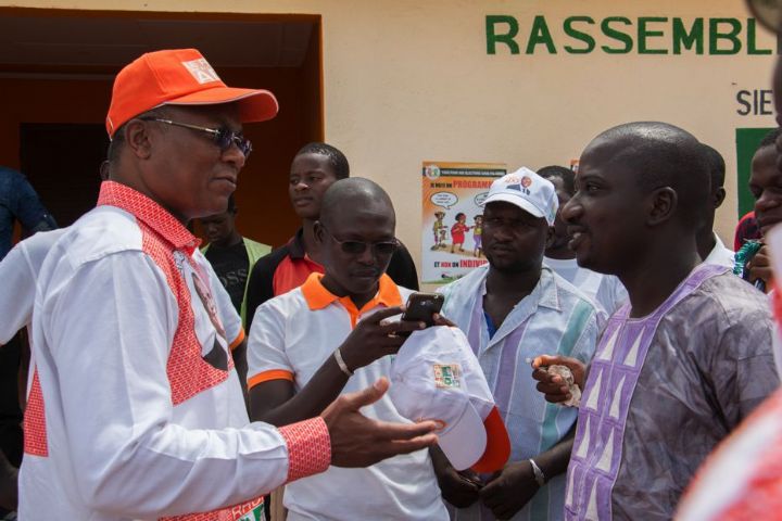 Bagoué/Après la réélection d’ADO - L’équipe de campagne en tournée de remerciement