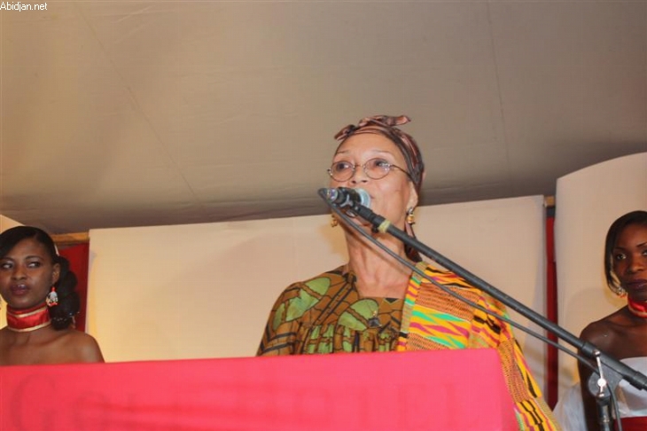 Prix Ivoire 2010 - 	Elisabeth Ewonbè-Moundo, première femme sur le podium